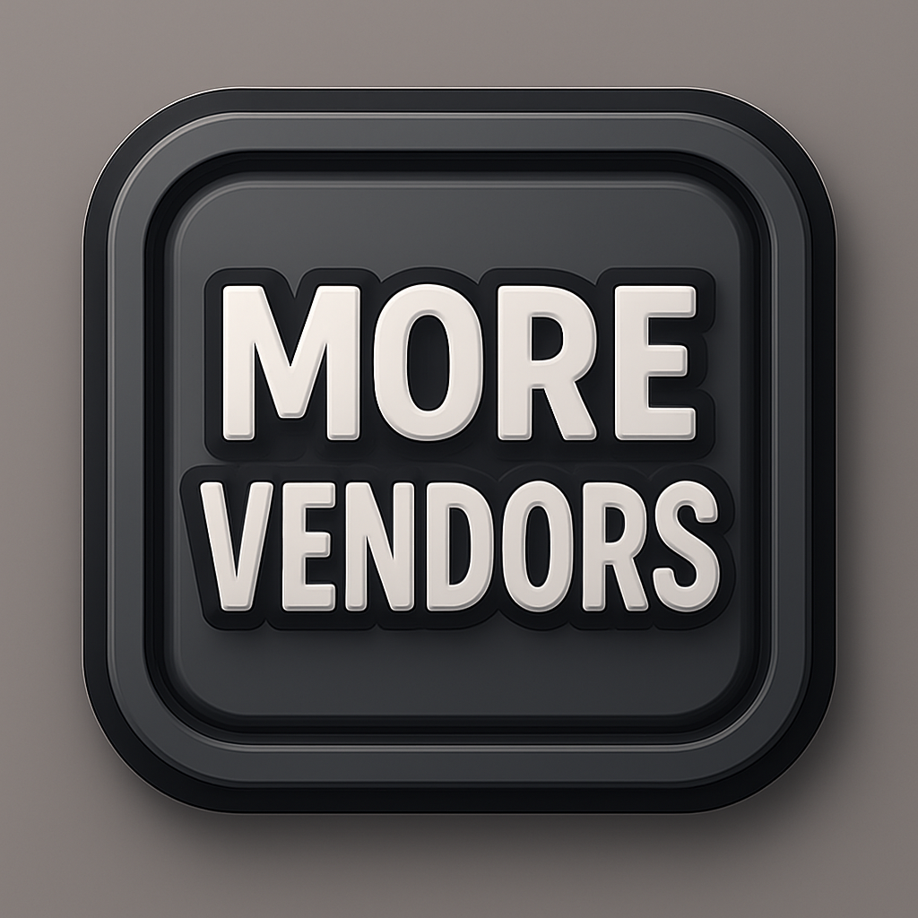 MORE vendors